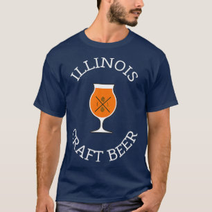 Drink Local Illinois Craft Beer T-Shirt