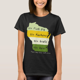 Drink Local Wisconsin Beer Drinking T-Shirt