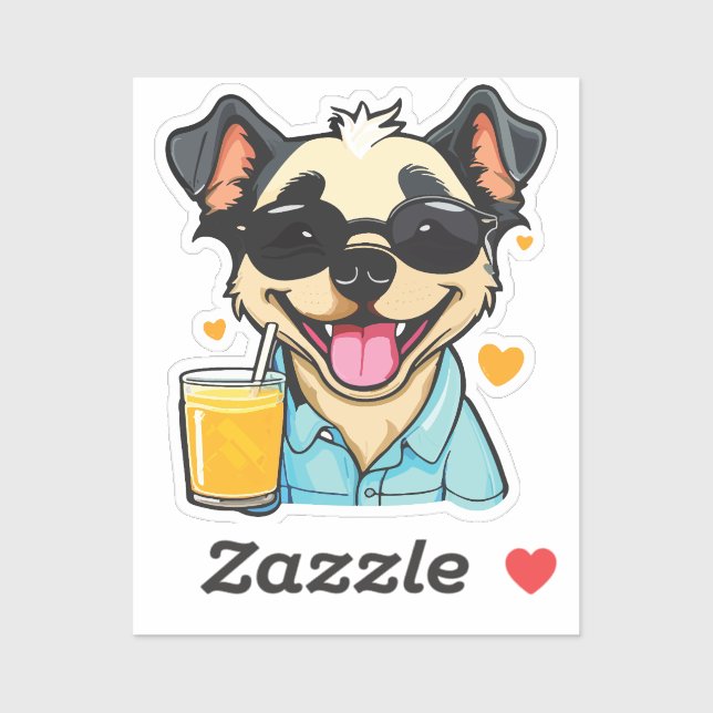 drink-loving dog (Sheet)