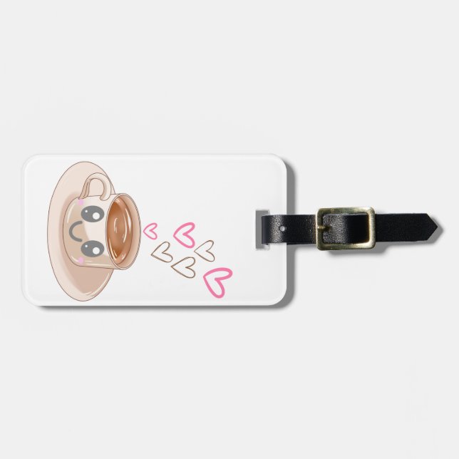 drink luggage tag (Front Horizontal)