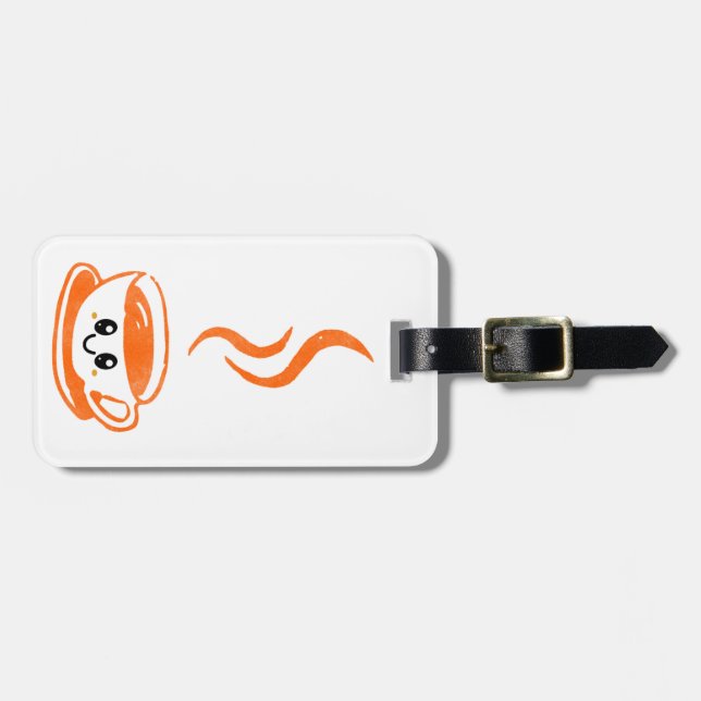 drink luggage tag (Front Horizontal)