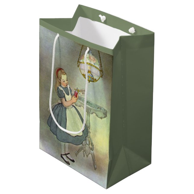 Drink Me 2 Medium Gift Bag (Front Angled)