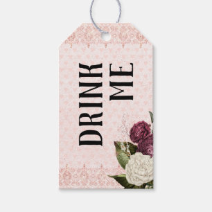 "Drink Me" Alice in Wonderland Tea Tag