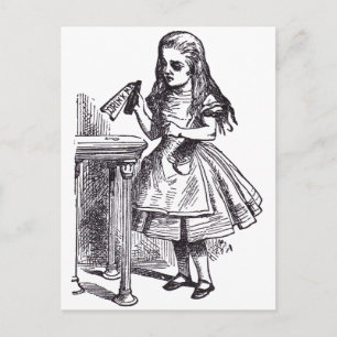 Drink Me Postcard