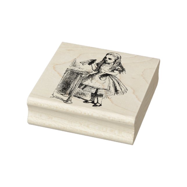 Drink me rubber stamp (Stamp)