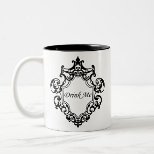 Drink Me! Two-Tone Coffee Mug