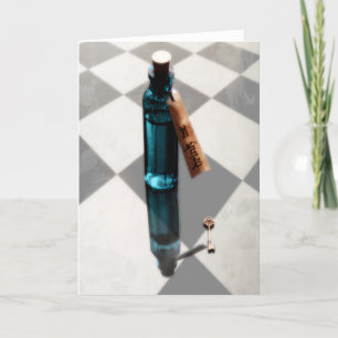 DRINK ME Wonderland Greeting Card