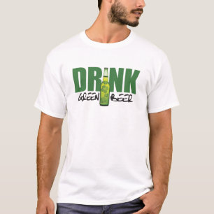 Drink More Irish Green Beer T-Shirt