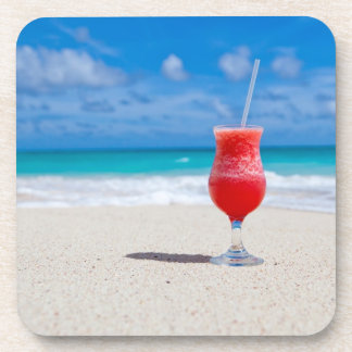 Drink on the Beach Coaster