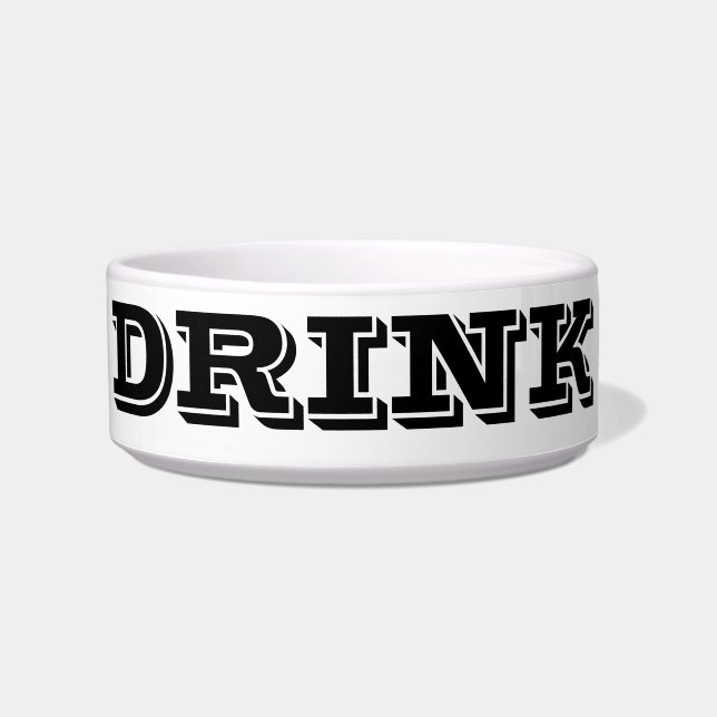 Drink Pet Bowl (Front)