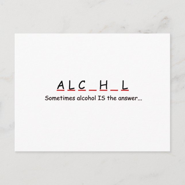 drink postcard (Front)