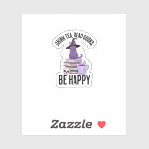 Drink Read Books Whimsigoth Halloween Design