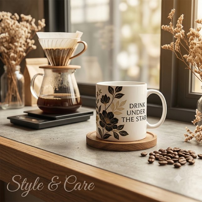 Drink Under the Stars- Large Coffee Mug (Drink Under the Stars- Giant Coffee Mug)