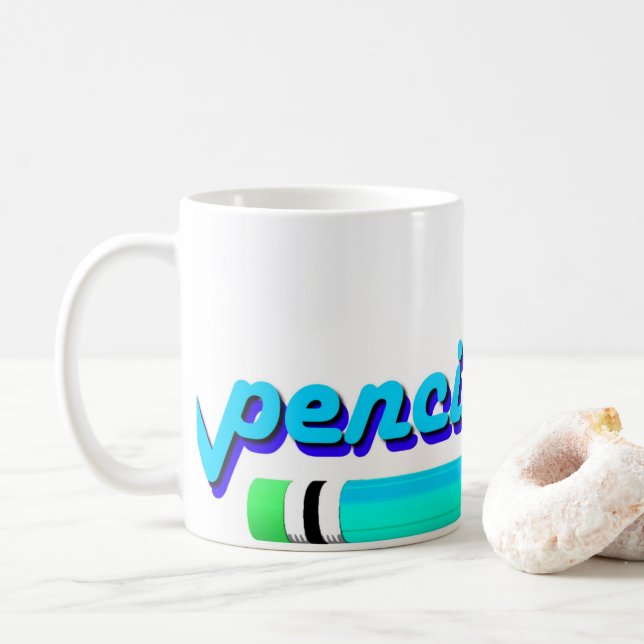 Drink Up Collection Coffee Mug (With Donut)