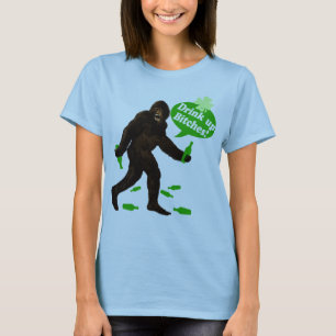 Drink Up, Drunken Bigfoot Sasquatch T-Shirt