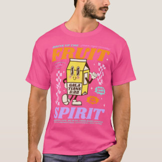 Drink Up Fruit Of The Spirit Christian Milk Bottle T-Shirt