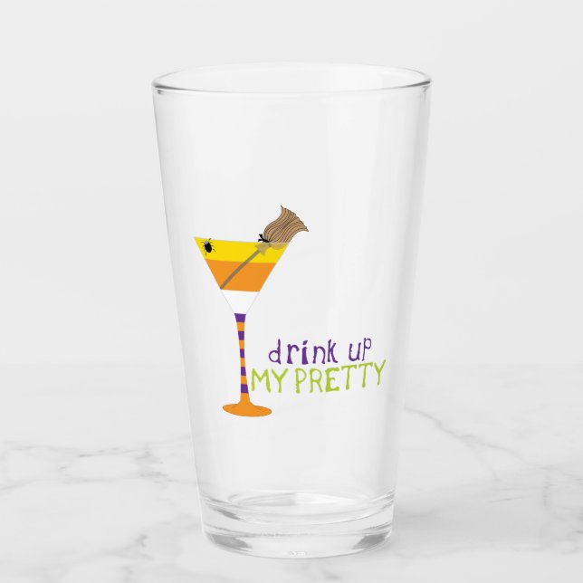 Drink Up Glass (Front)
