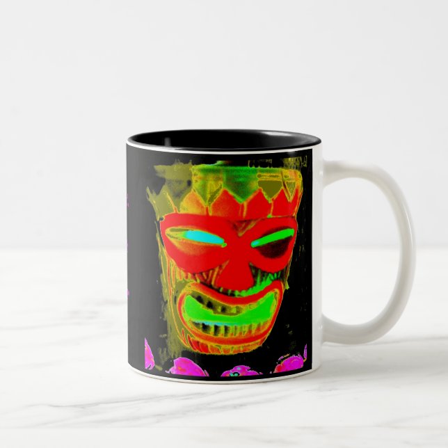 Drink Up Man Two-Tone Coffee Mug (Right)