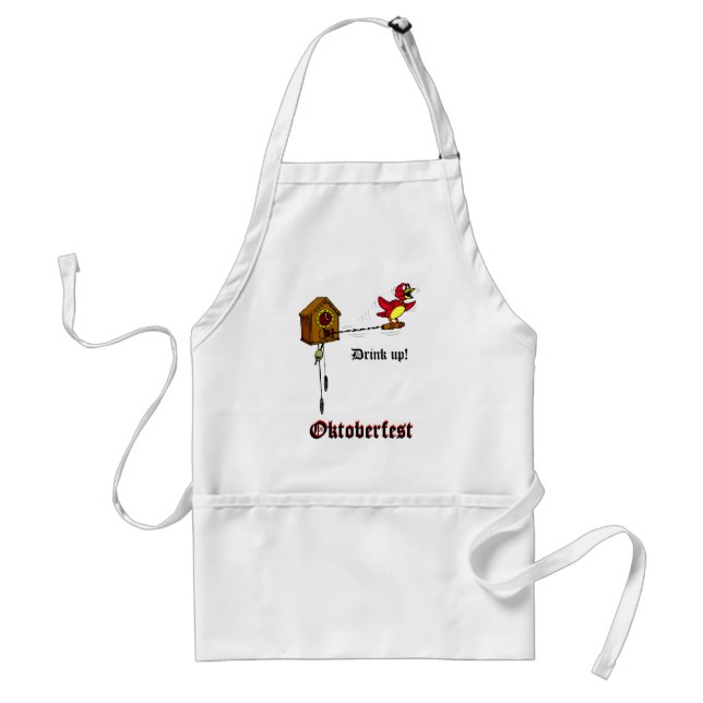 Drink up Oktoberfest Apron (Front)