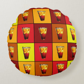 Drink Up Round Cushion