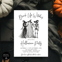 Drink Up Witches Cocktails Adult Halloween Party
