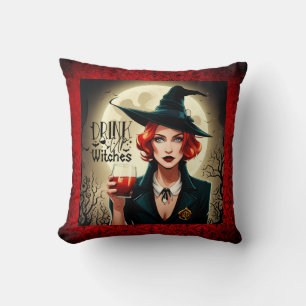 Drink Up Witches Cushion
