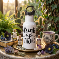 Drink Up Witches Funny Halloween Script Quote