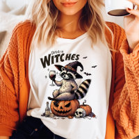 Drink Up Witches Vintage Racoon Halloween