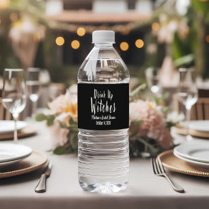 Drink Up Witches Water Bottle Beverage Label Set