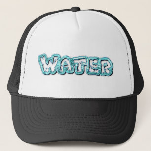 Drink water letters trucker hat