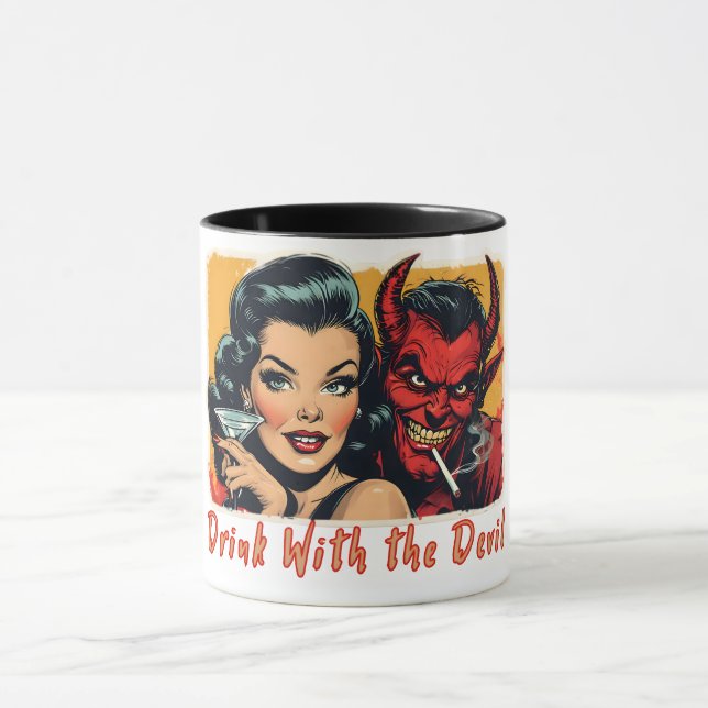 Drink With the Devil  Mug (Center)