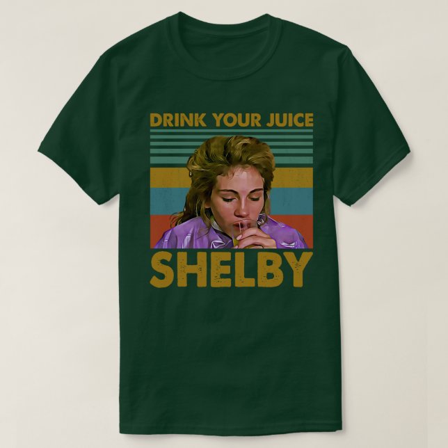 Drink Your Juice Shel T-Shirt (Design Front)