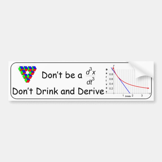 DrinkDrawBS.png Bumper Sticker (Front)