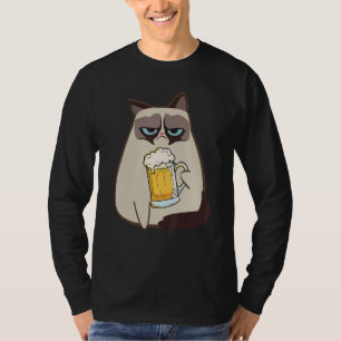 Drinkers 365 Beer Cat Style T-Shirt