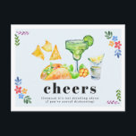 Drinking Alone Tacos & Tequila Social Distancing Postcard<br><div class="desc">For the person you love, our custom postcards are the card to give. For those of us fortunate enough to have someone to love, a postcard is a simple way to show just how much love we actually have for them. It allows for a meaningful and deep heartfelt message to...</div>