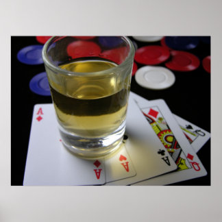 Drinking and Gambling Poster