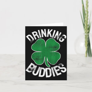 Drinking Buddies St. Patrick's Day Irish Matching Card