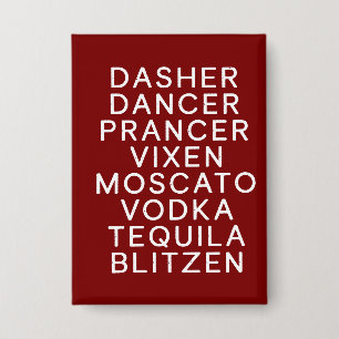 Drinking Christmas Holiday Party Dasher Dancer 