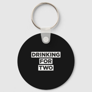 Drinking For Two Key Ring