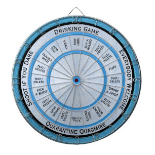 Drinking Game Quarantine Quagmire Regulation Dartboard