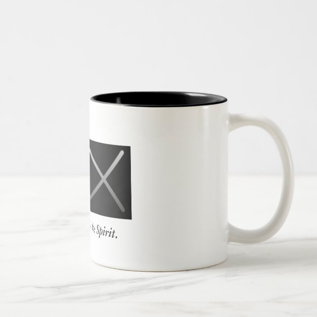 Drinking in the Spirit Coffee Mug (Right)