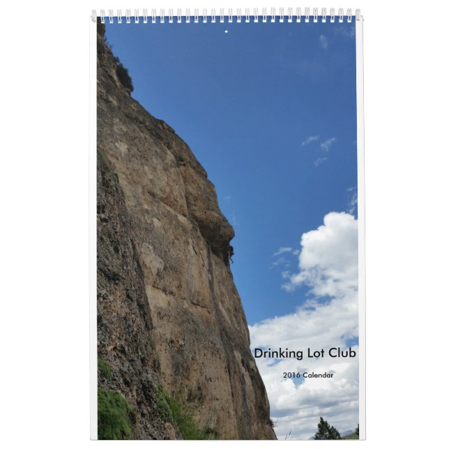 Drinking Lot Club Climbing Calendar 2016-2017 (Cover)