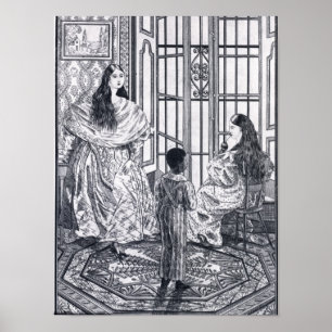 Drinking Mate in Buenos Aires Poster