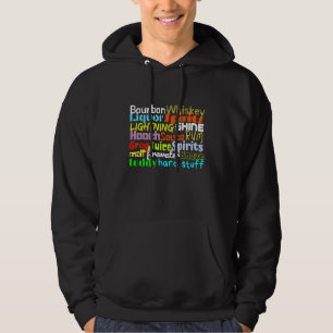 Drinking Men Women Liquor Whiskey Alcohol Party Hoodie