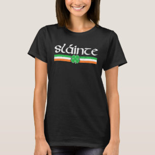Drinking Slainte Cheers Good Health Ireland Men Wo T-Shirt