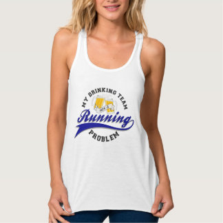 Drinking Team Has Running Problem Singlet