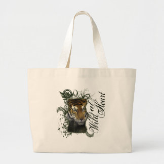 Drinking Tiger Large Tote Bag