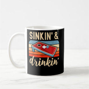 Drinking Toss Game Cornhole Fun Coffee Mug