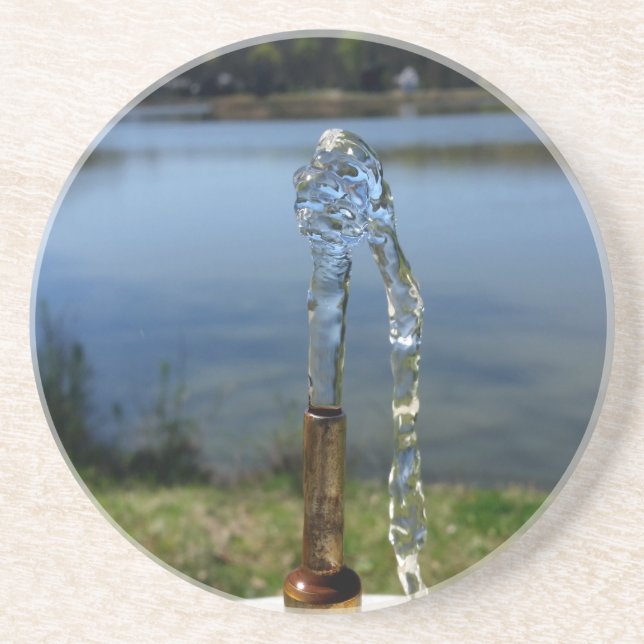 drinking water coaster (Front)