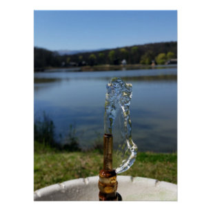 drinking water fountain poster